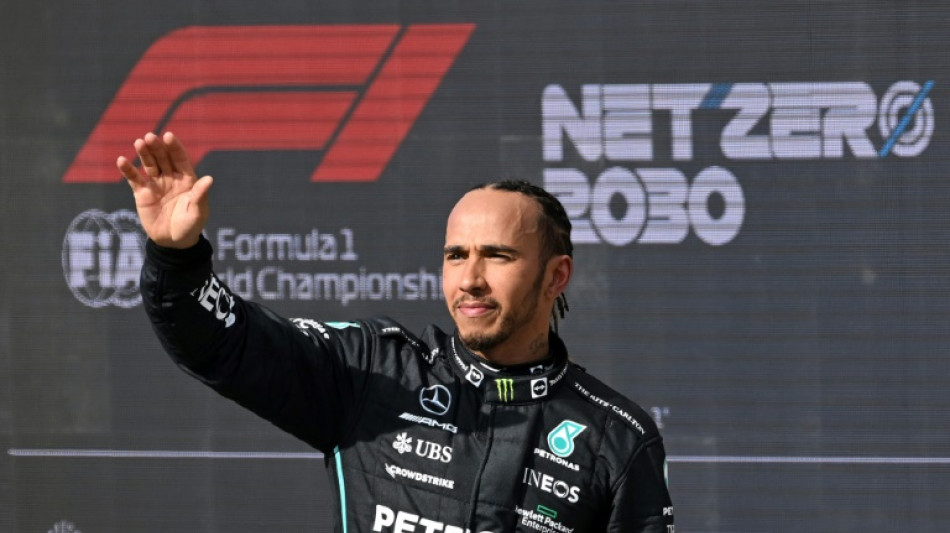 Hamilton salutes home crowd and Mercedes team  