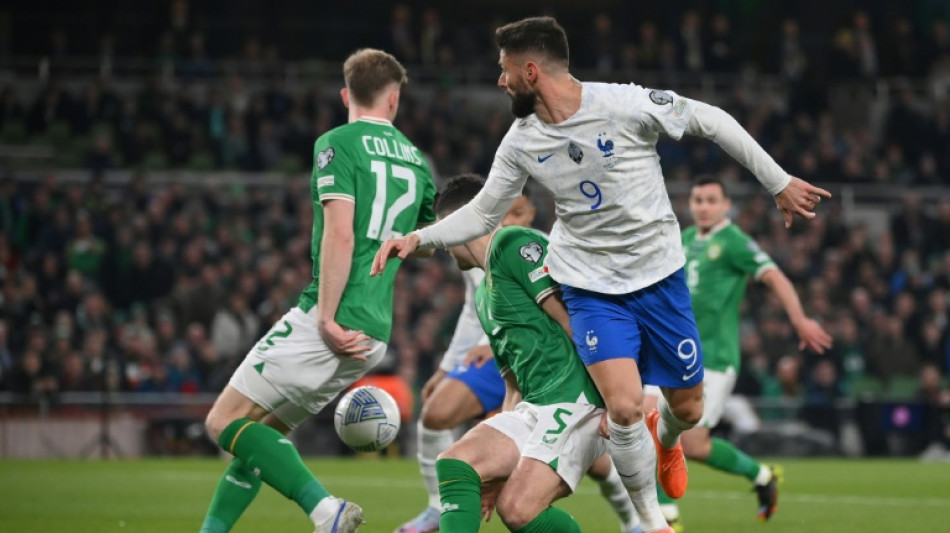 Euro-2024: Giroud, Camavinga et Pavard titulaires pour Irlande-France