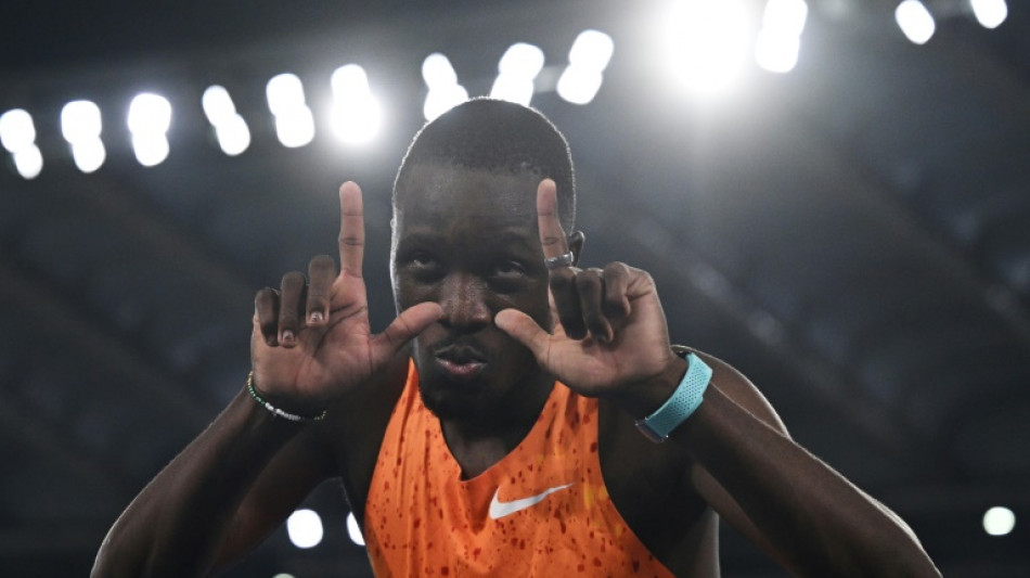 Tebogo scorches to Rome Diamond League 100m win