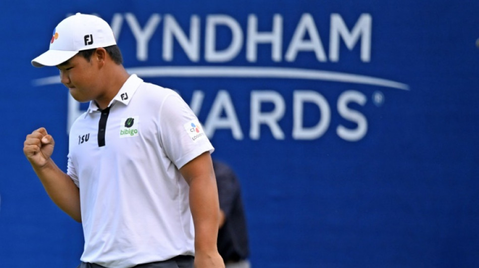 South Korean Kim wins Wyndham Championship to secure PGA playoff berth