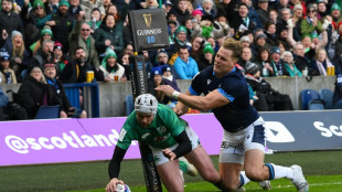 Six nations: l'Irlande fait craquer l'Ecosse et s'approche du Grand Chelem