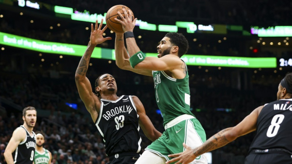 Tatum's 54 sparks Celtics over Nets, Bucks down Suns