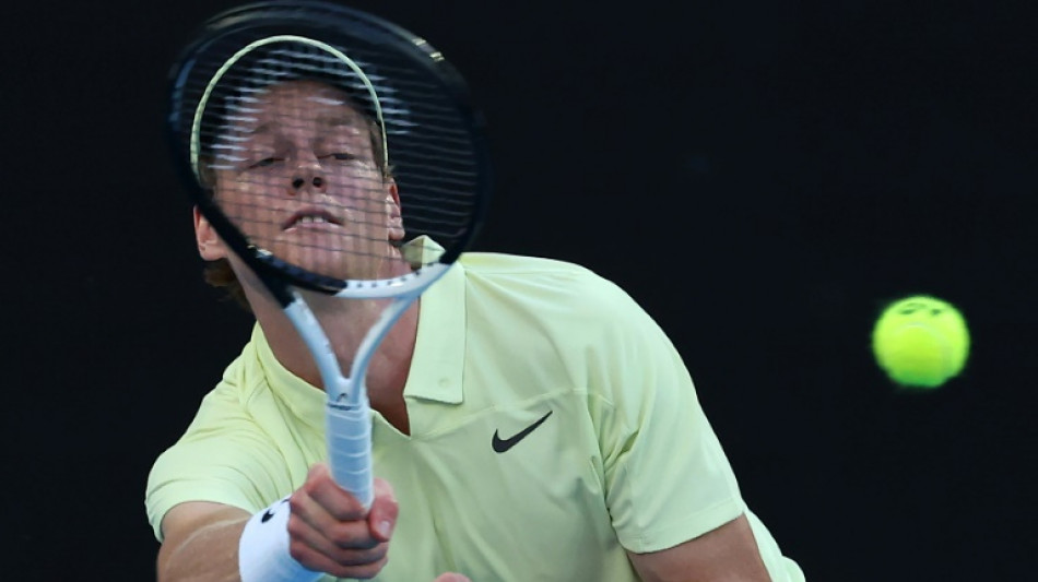 Sinner romps past Giron into Australian Open last 16