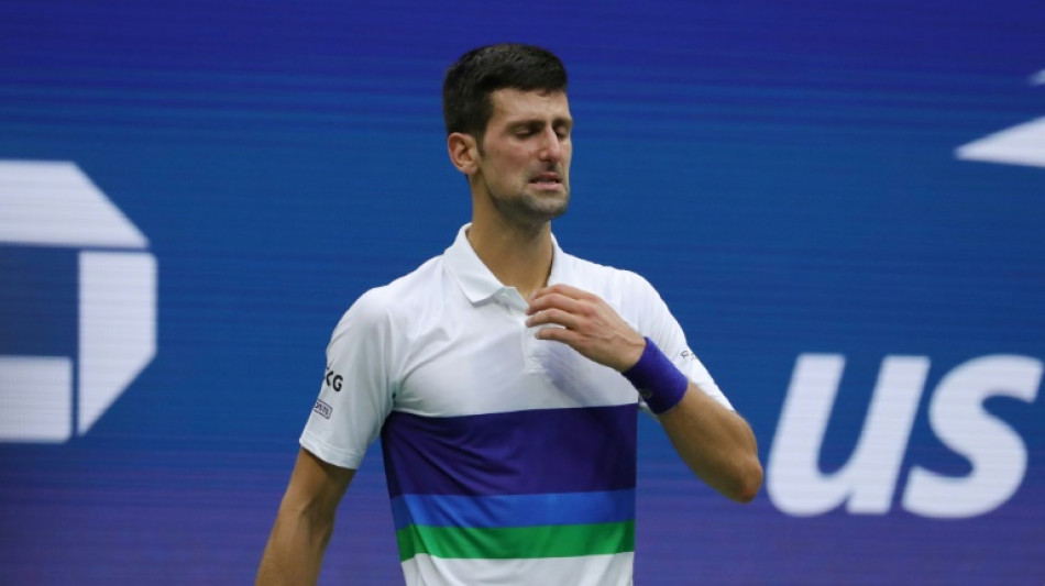 US Open: Djokovic forcé de renoncer, faute de vaccin