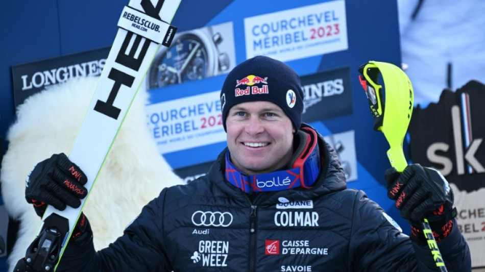 Ski alpin: Alexis Pinturault champion du monde du combiné à domicile