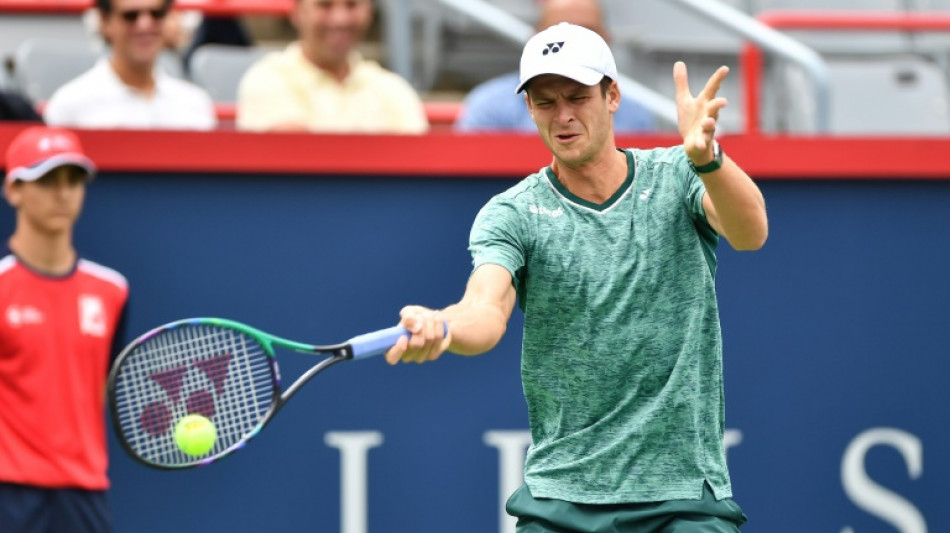 Hurkacz ends Kyrgios streak in Montreal, sets semi-final clash with Ruud