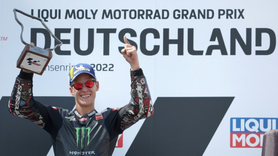 MotoGP: doublé français en Allemagne, Quartararo vainqueur devant Zarco