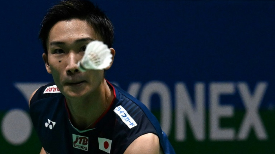 Uneasy Momota eyes third badminton world title in Tokyo