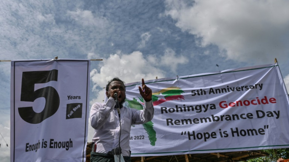 Rohingya refugees mark 'Genocide Remembrance Day'