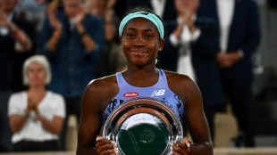 Roland-Garros: Cori Gauff, une raquette pour "changer le monde"