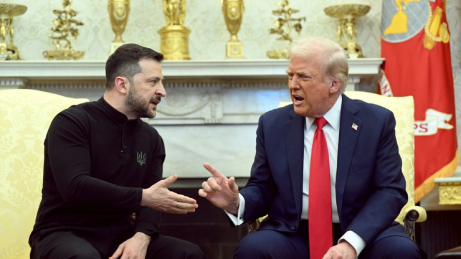 From handshake to meltdown as Trump and Zelensky clash