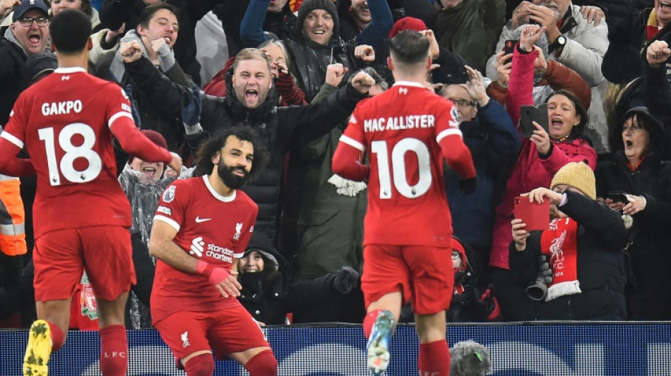 Angleterre: Liverpool bat Newcastle et creuse l'écart en tête