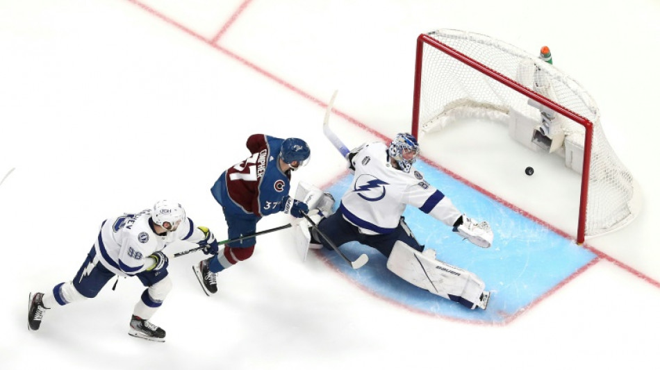 Avalanche down Lightning in overtime in Stanley Cup Final opener