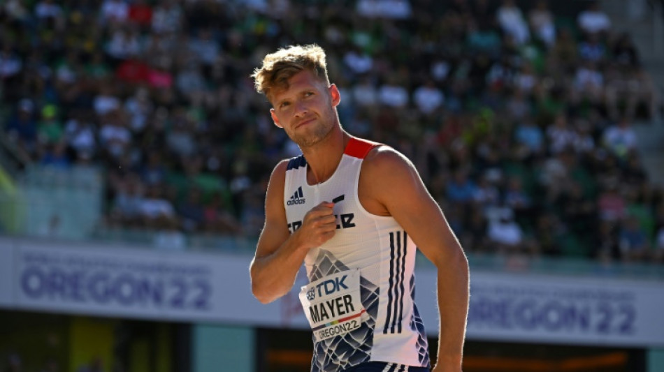 Euro d'athlétisme: Kevin Mayer abandonne le décathlon après la première épreuve