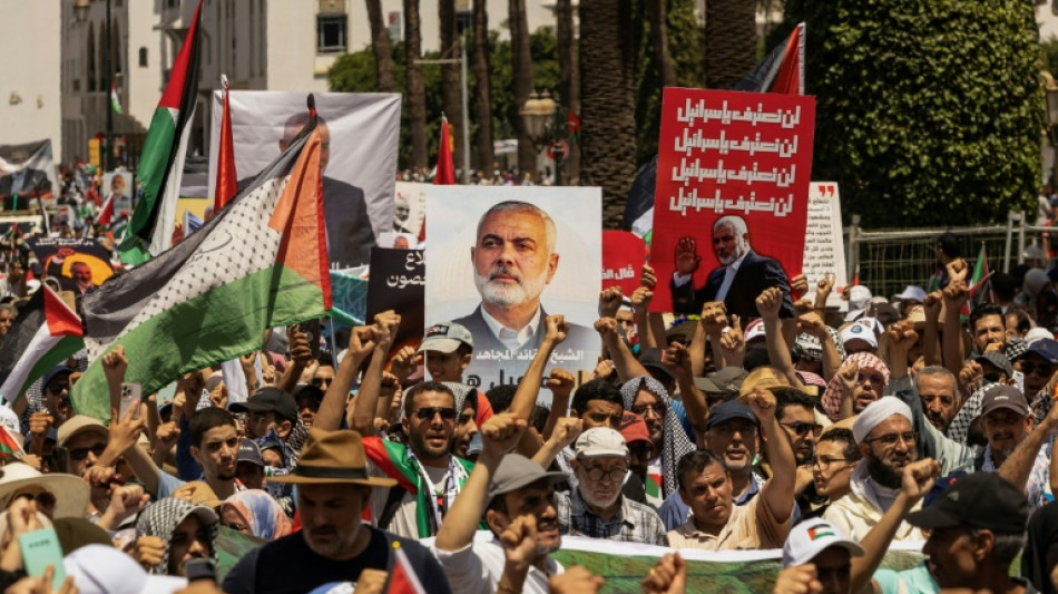 Des milliers de Marocains manifestent après la mort du chef du Hamas