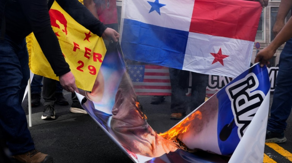 "Pas touche au canal": manifestation contre Trump au Panama