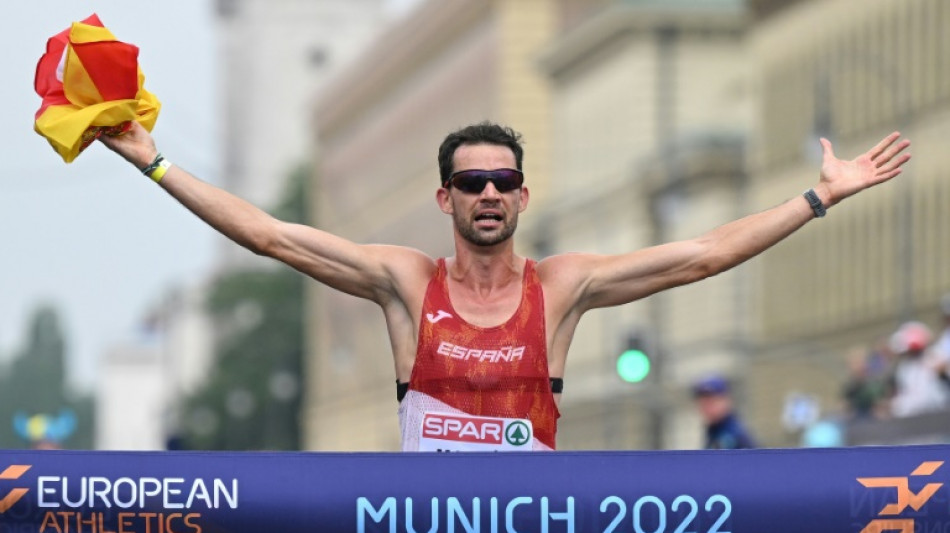 Spain's Martin defends European 20km race walk title