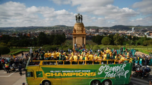 Rugby: les champions du monde sud-africains entament une tournée pour célébrer leur victoire