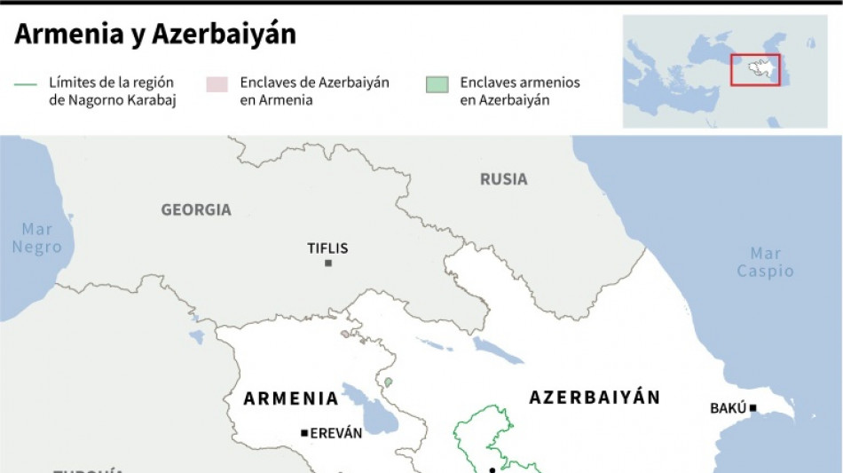 Armenia y Azerbaiyán se acusan de disparos que dejan cuatro soldados muertos