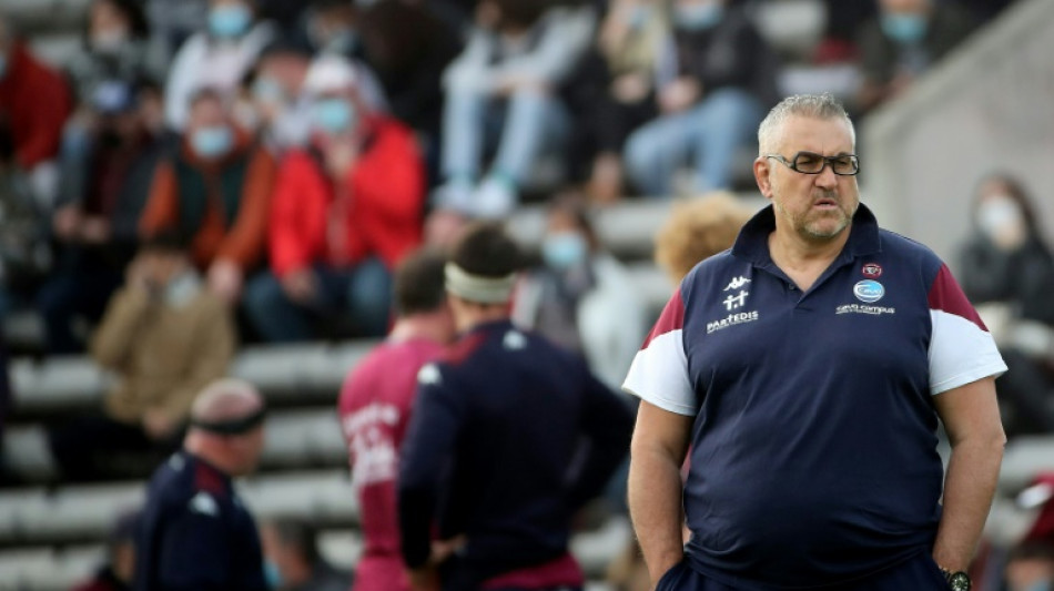 Top 14: Christophe Urios poussé vers la sortie à Bordeaux-Bègles