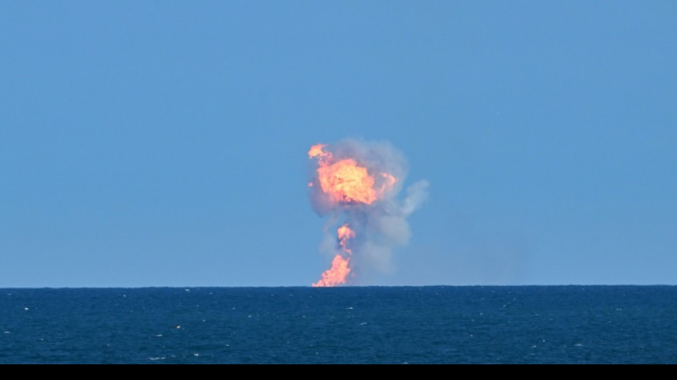 SpaceX fails to repeat Starship booster catch, as Trump looks on



