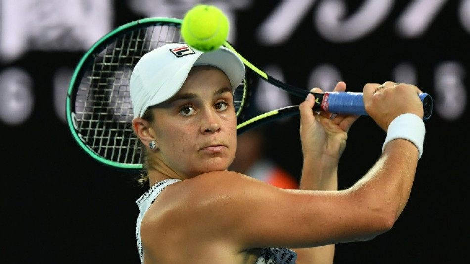 La número uno Ashleigh Barty avanza a semifinales en el Abierto de Australia