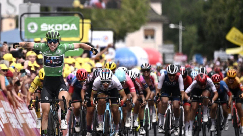 Wiebes shows 'raw power' in women's Tour de France fifth stage win