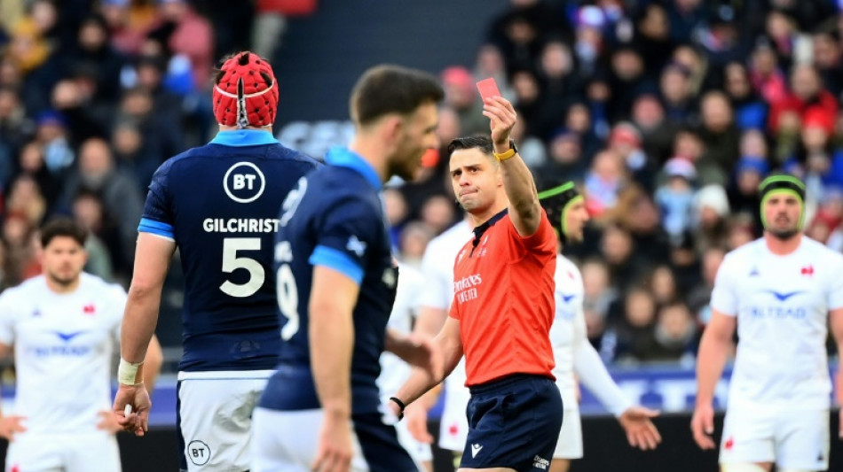 Rugby: l'Ecossais Gilchrist suspendu pour le reste du Tournoi des six nations