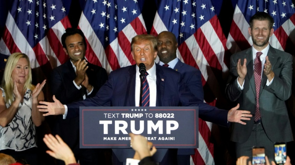 Trump se acerca al duelo con Biden tras ganar las primarias de New Hampshire