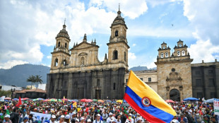 Miles acuden a la llamada de Petro para protestar en Bogotá a favor del Gobierno