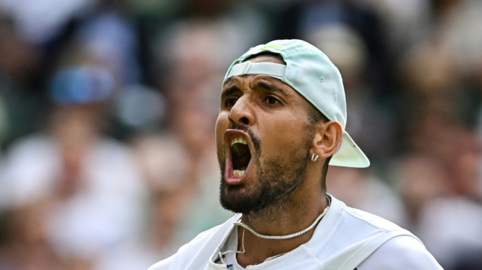 Tennis: Kyrgios retrouve les quarts à Wimbledon huit ans après