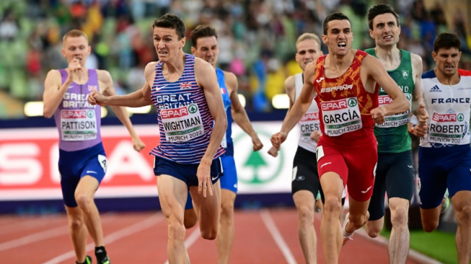 Spain's Mariano Garcia wins men's European 800m title