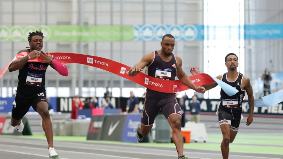 Baker wins US indoor 60m as Kessler, Hiltz complete double