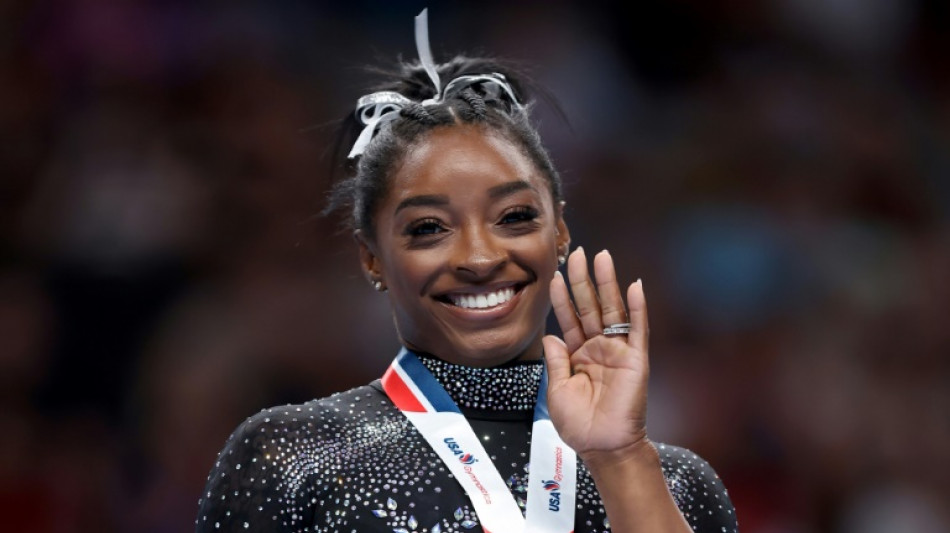 Gymnastique: Biles vers ses sixièmes Mondiaux, record pour une Américaine