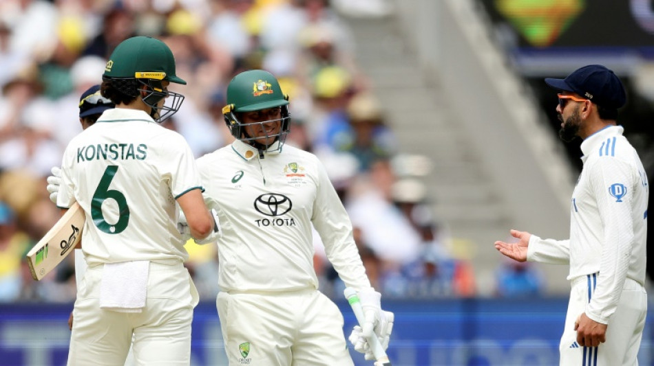 Kohli called out over shoulder bump with Konstas during fourth Test