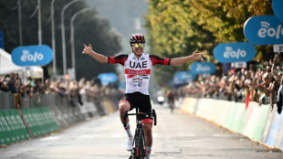 Cyclisme: Tadej Pogacar remporte son deuxième Tour de Lombardie