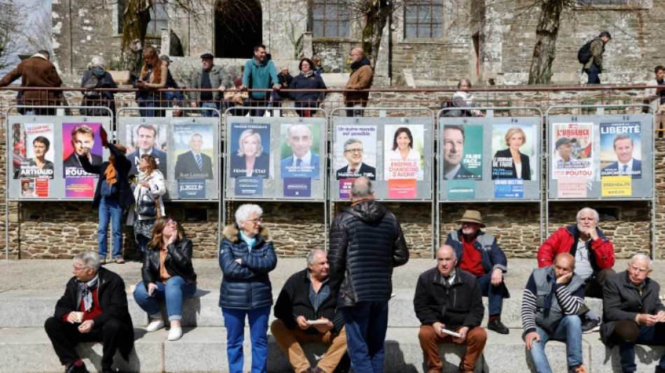 France prepares for first round of tight Macron re-election bid