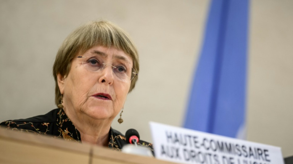 UN rights chief Bachelet won't seek second term