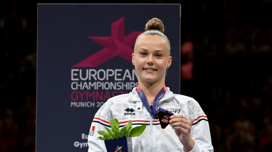 Euro de gymnastique: première médaille internationale pour Aline Friess, en bronze au saut