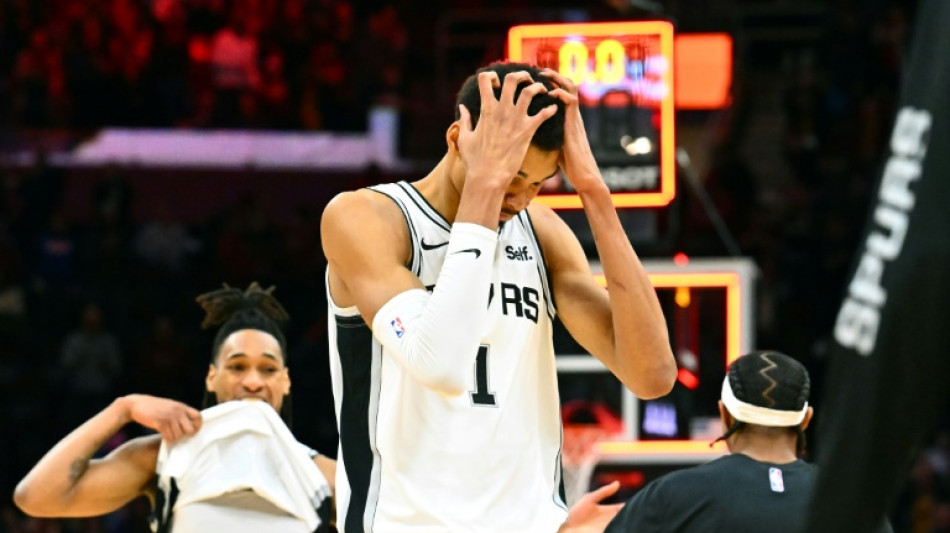 NBA: les Spurs de Wembanyama défaits à Cleveland après une belle remontée