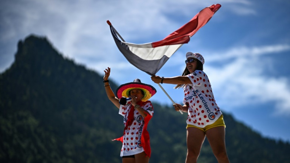 Tour de France: un apéritif entre Morzine et Mégève