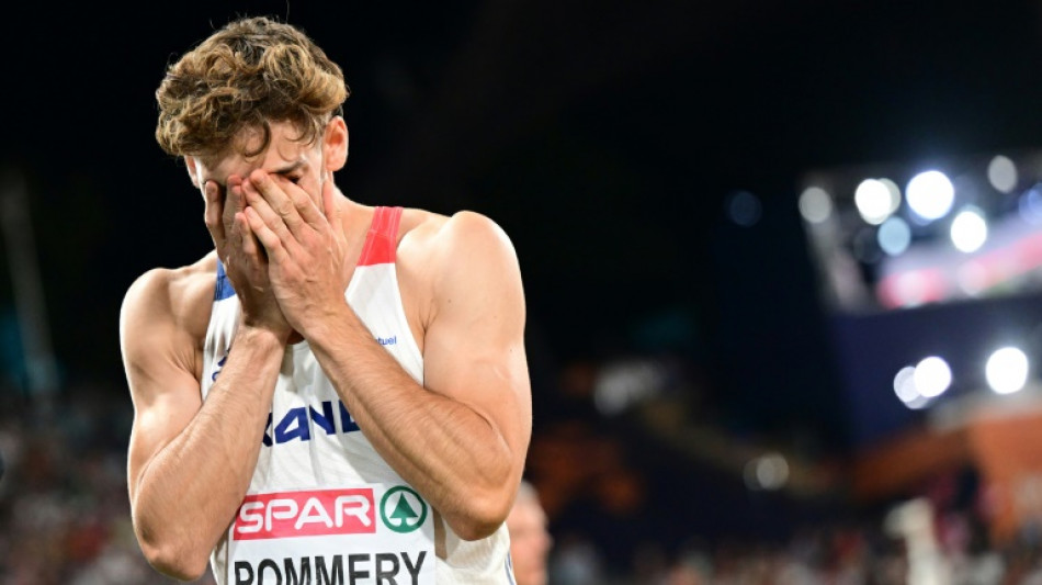 Euro d'athlétisme: la médaille échappe à Pommery à la longueur, Tentoglou titré