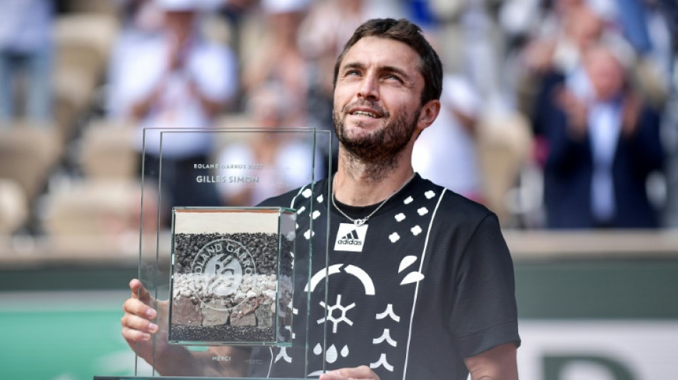 Roland-Garros: Gilles Simon fait ses adieux