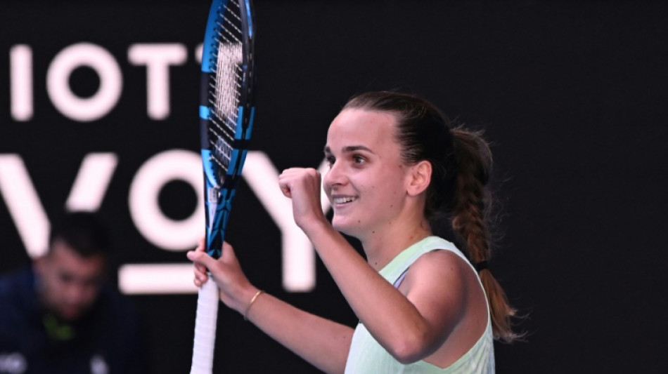 Open d'Australie: Burel bat Pegula, N.5 mondiale, et affrontera Dodin au 3e tour