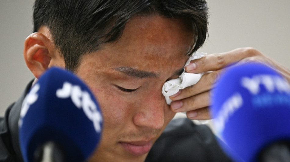 Tearful South Korea star denies 'ridiculous' China match-fixing claims