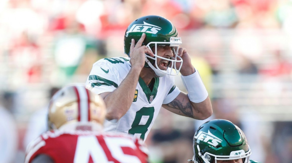 Unhappy return for Rodgers as Niners cruise past Jets