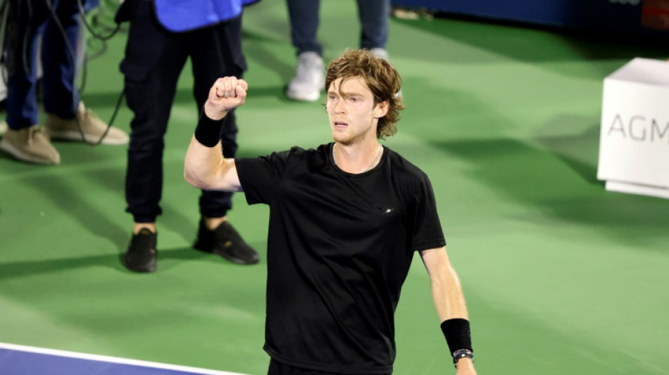 Tennis: le Russe Rublev, finaliste à Dubaï, réaffirme son hostilité à la guerre