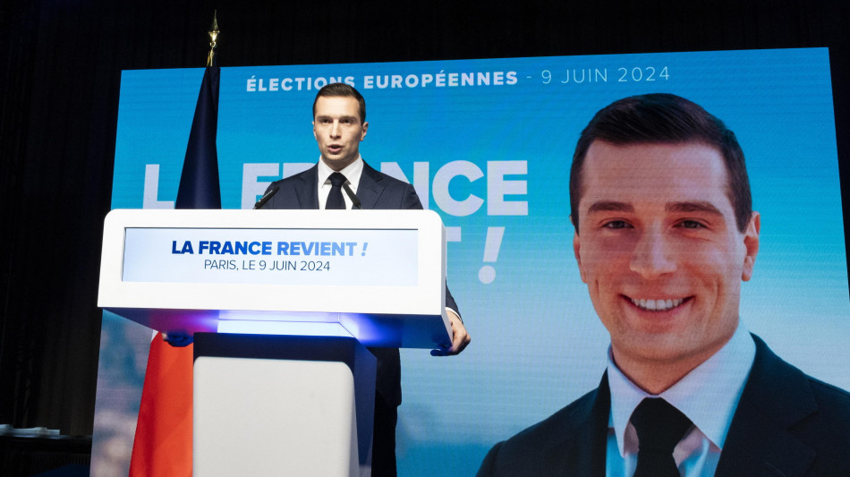 Francia: Rn, Bardella è il candidato premier