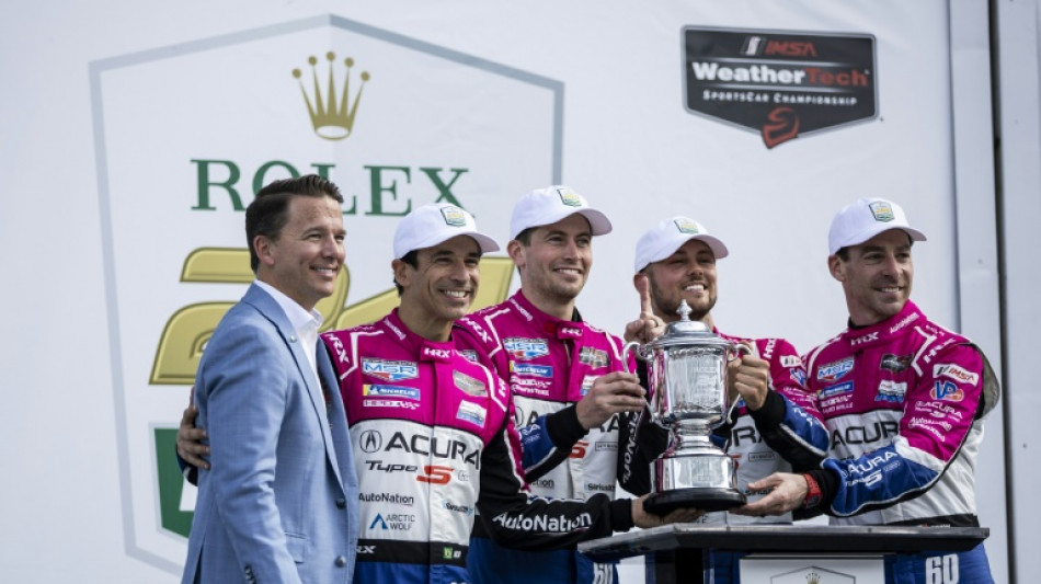 Auto: deuxième victoire d'affilée pour Pagenaud aux 24 Heures de Daytona