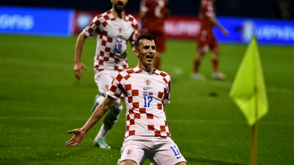 Foot: la Croatie qualifiée pour l'Euro-2024, l'Allemagne en perdition